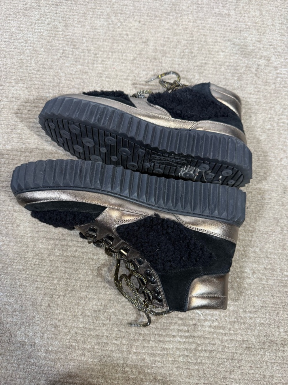 Voile Blanche Eva High-Top Platform Sneaker EU 39/ 8.5 - Picture 7 of 12